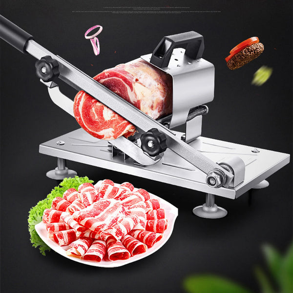 Beef Herb Mutton Rolls Cutter Meat Slicer Kitchen Gadgets Household Manual Lamb Slicer Frozen Meat Cutting Machine
