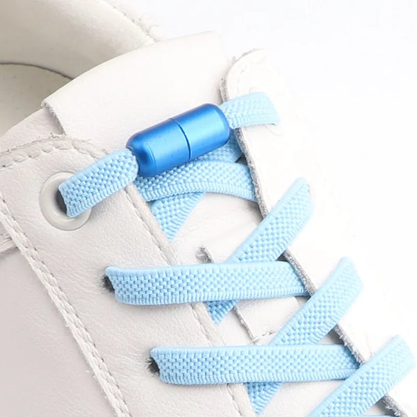 Flats No tie Shoelace for Sports Elastic laces Sneakers Colorful Options Shoelaces without ties Kids Adult Shoes Accessories