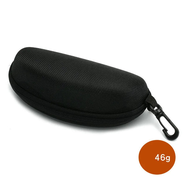 Protable Sunglasses Cover  Black Zipper  Travel Pack Pouch Glasses Case Box for Unix Hard Eyewear Accessories